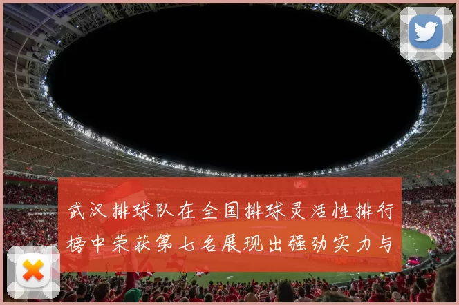 武汉排球队在全国排球灵活性排行榜中荣获第七名展现出强劲实力与潜力